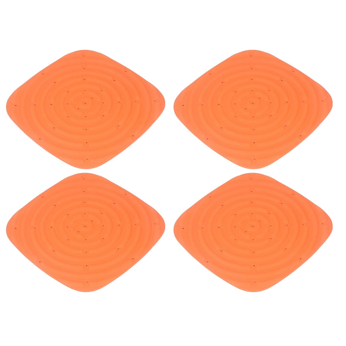 4pcs Chicken Nest Mat Washable Chicken Nesting Pads Nesting Box Pads for Laying Eggs Orange - view 6