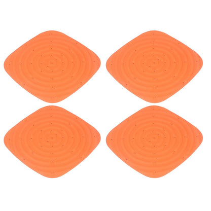 4pcs Chicken Nest Mat Washable Chicken Nesting Pads Nesting Box Pads for Laying Eggs Orange - view 6