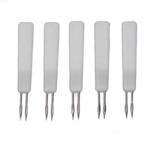 50Pcs Chicken Poultry Double Needle Thorn Pox Needle Chicken Vaccination Needle Poultry Breeding Equipment White - view 2