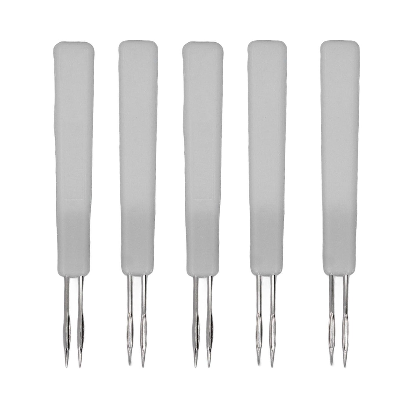 50Pcs Chicken Poultry Double Needle Thorn Pox Needle Chicken Vaccination Needle Poultry Breeding Equipment White - view 6
