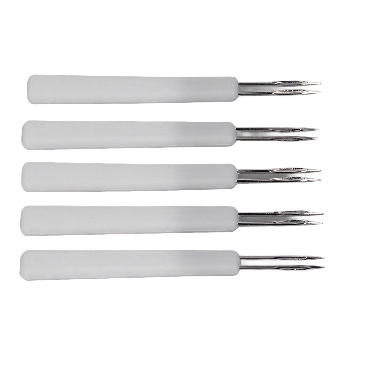 50Pcs Chicken Poultry Double Needle Thorn Pox Needle Chicken Vaccination Needle Poultry Breeding Equipment White - view 9