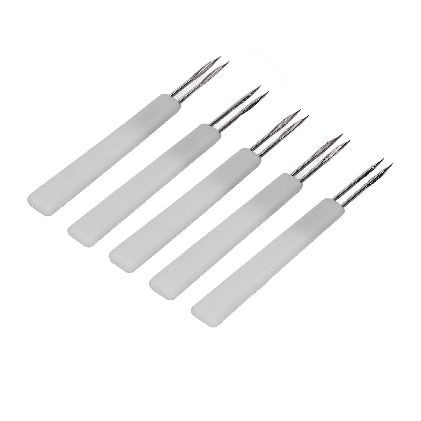 50Pcs Chicken Poultry Double Needle Thorn Pox Needle Chicken Vaccination Needle Poultry Breeding Equipment White - view 10