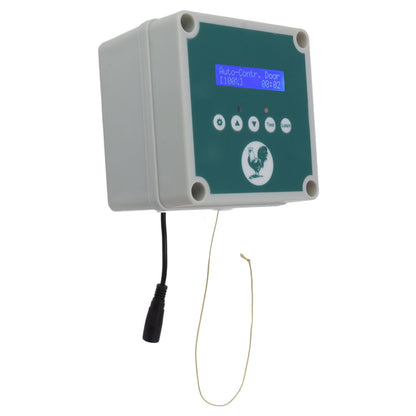 Automatic Chicken Coop Door Controller IP44 Cage Opener Remote Control Poultry House Door Actuator Motor Kit with Timer Light Sensor 100 to 240V AU Plug - view 2