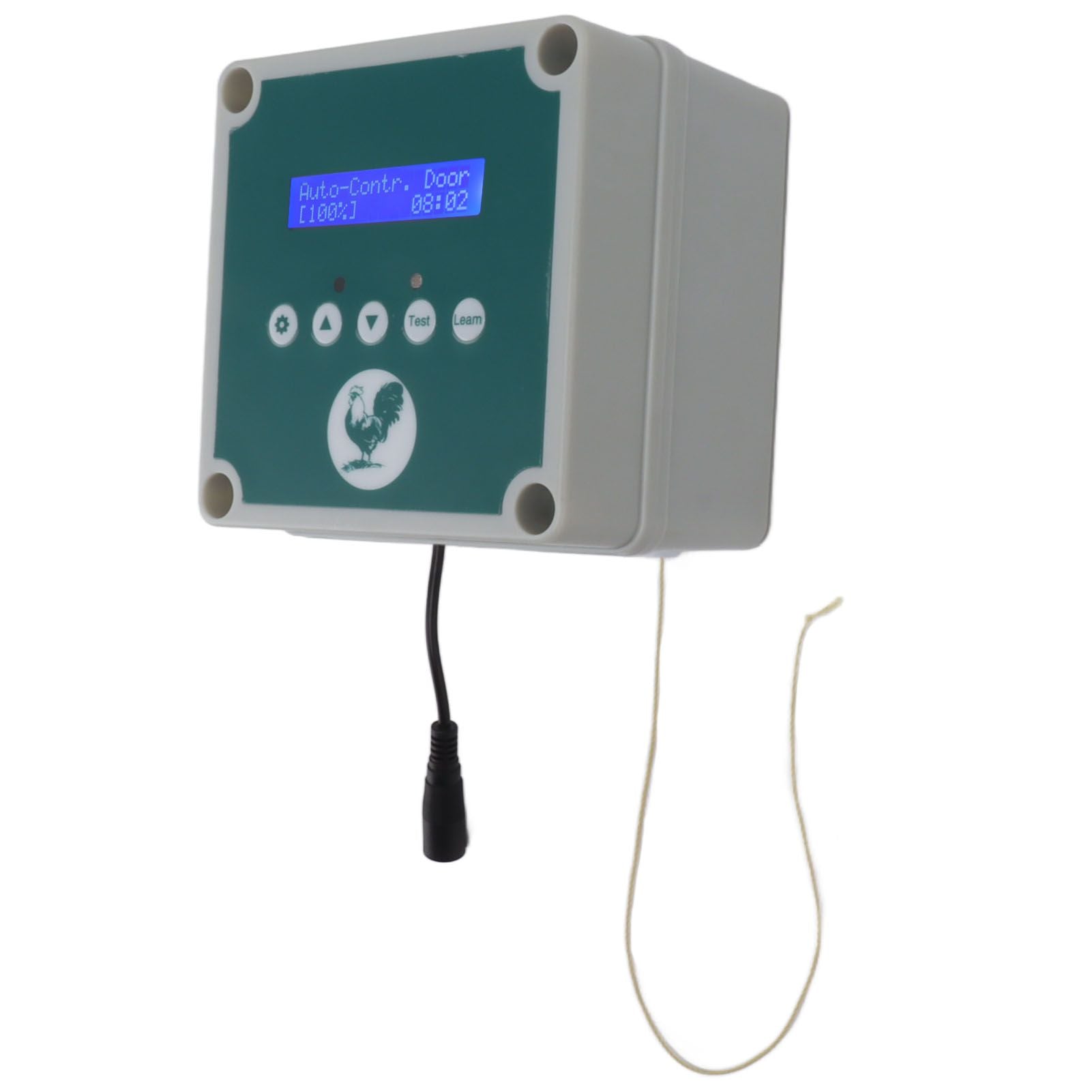 Automatic Chicken Coop Door Controller IP44 Cage Opener Remote Control Poultry House Door Actuator Motor Kit with Timer Light Sensor 100 to 240V AU Plug - view 3