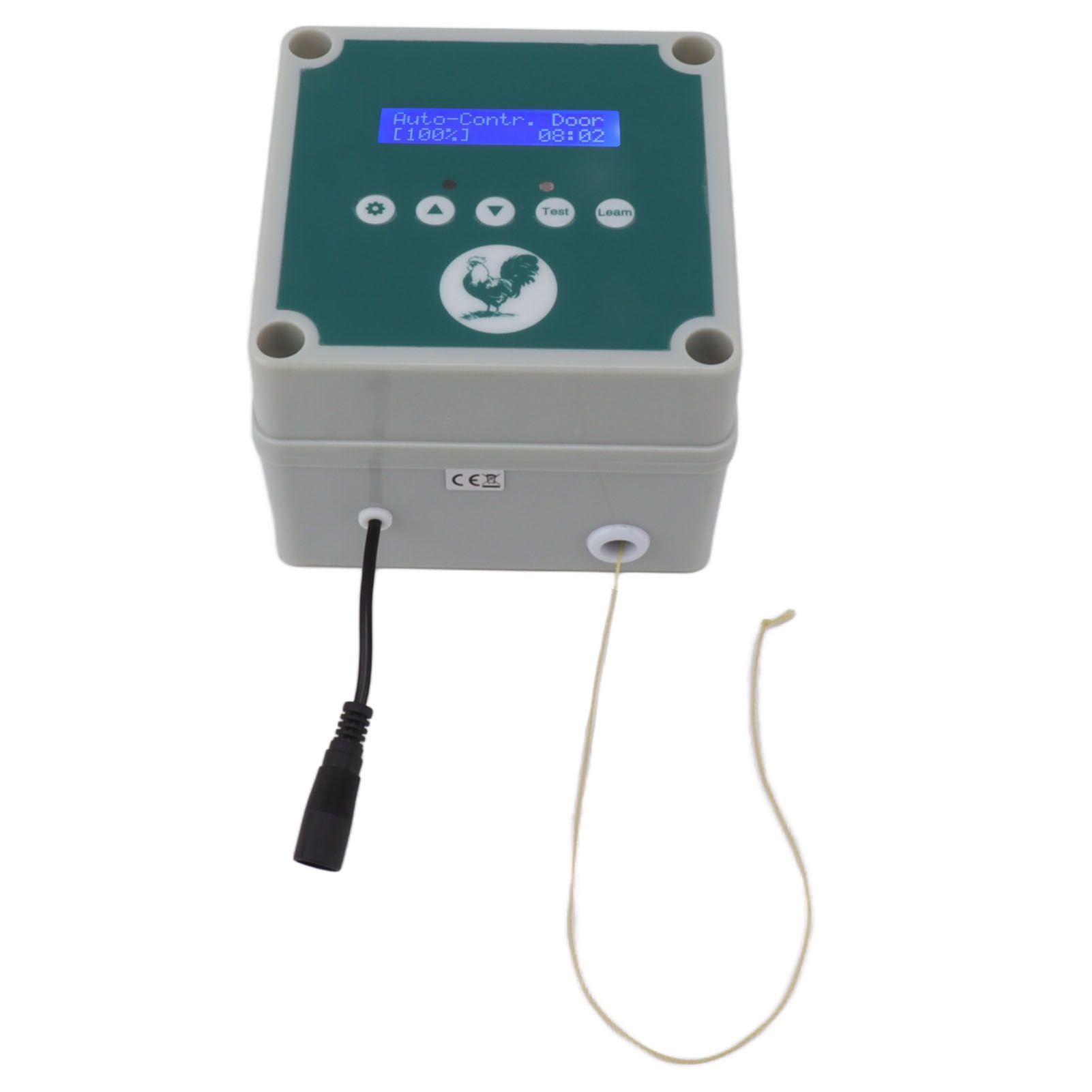 Automatic Chicken Coop Door Controller IP44 Cage Opener Remote Control Poultry House Door Actuator Motor Kit with Timer Light Sensor 100 to 240V AU Plug - view 4