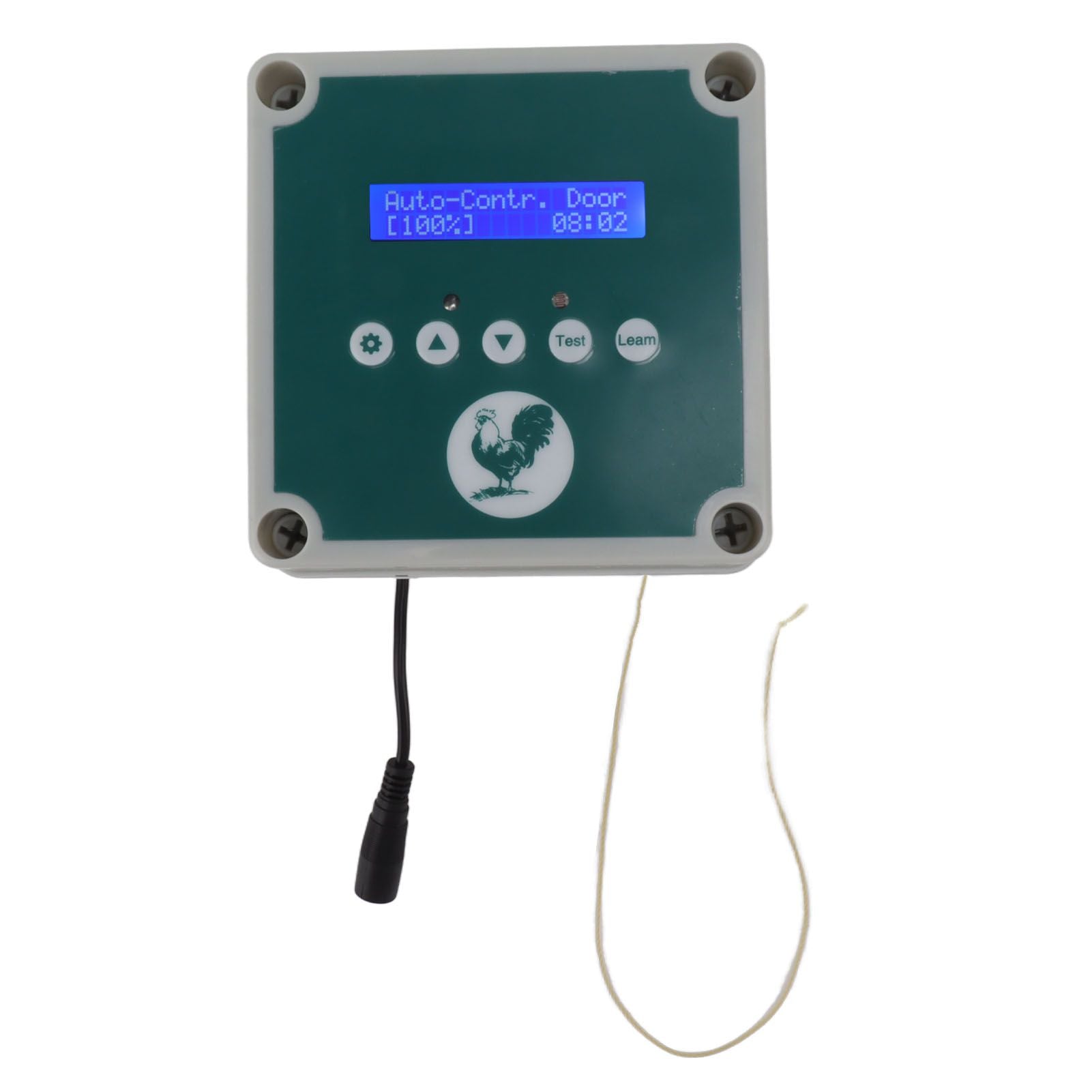 Automatic Chicken Coop Door Controller IP44 Cage Opener Remote Control Poultry House Door Actuator Motor Kit with Timer Light Sensor 100 to 240V AU Plug - view 5