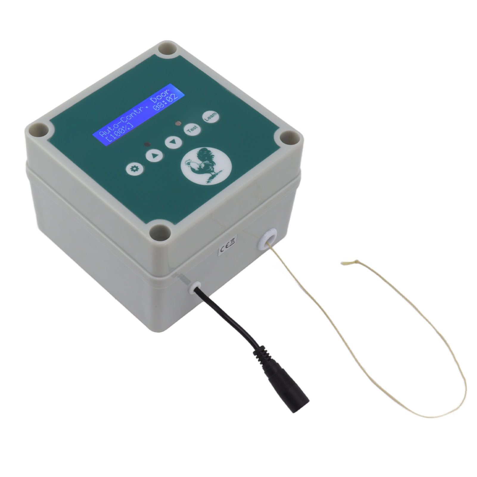 Automatic Chicken Coop Door Controller IP44 Cage Opener Remote Control Poultry House Door Actuator Motor Kit with Timer Light Sensor 100 to 240V AU Plug - view 7