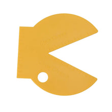 Hoof Claw Check Gauge Engineering Plastic Measurement Diagnosis Cattle Cow Hoof Trimming Ruler for Farm