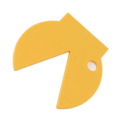 Hoof Claw Check Gauge Engineering Plastic Measurement Diagnosis Cattle Cow Hoof Trimming Ruler for Farm - view 10