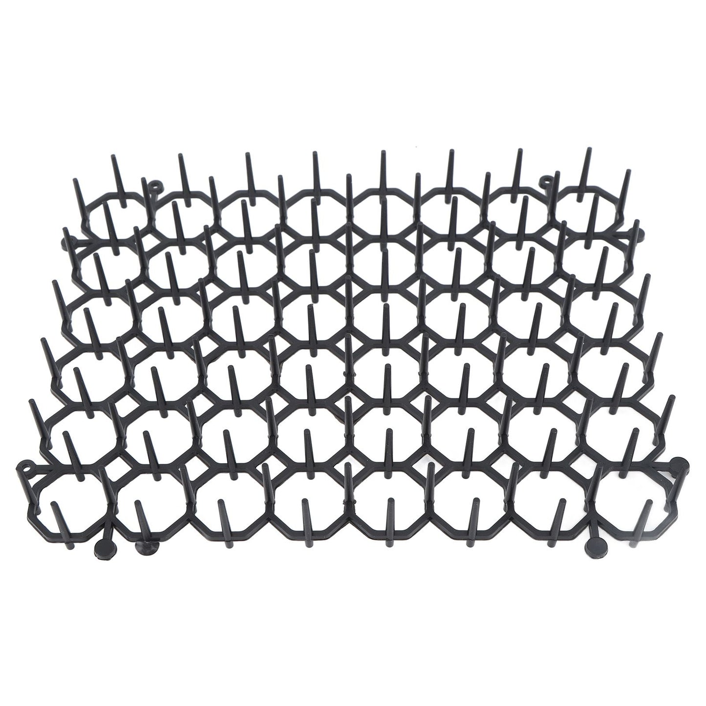 12Pcs Cat Deterrent Mat Anti Cat Dog Network Indoor Outdoor Repellent Training Plastic Spike Mat for Keeping Away Cats Dogs Protecting Plants - view 3