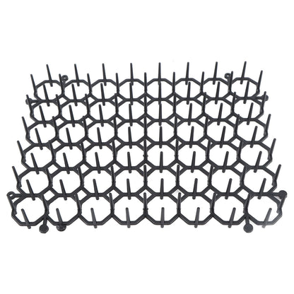 12Pcs Cat Deterrent Mat Anti Cat Dog Network Indoor Outdoor Repellent Training Plastic Spike Mat for Keeping Away Cats Dogs Protecting Plants - view 3