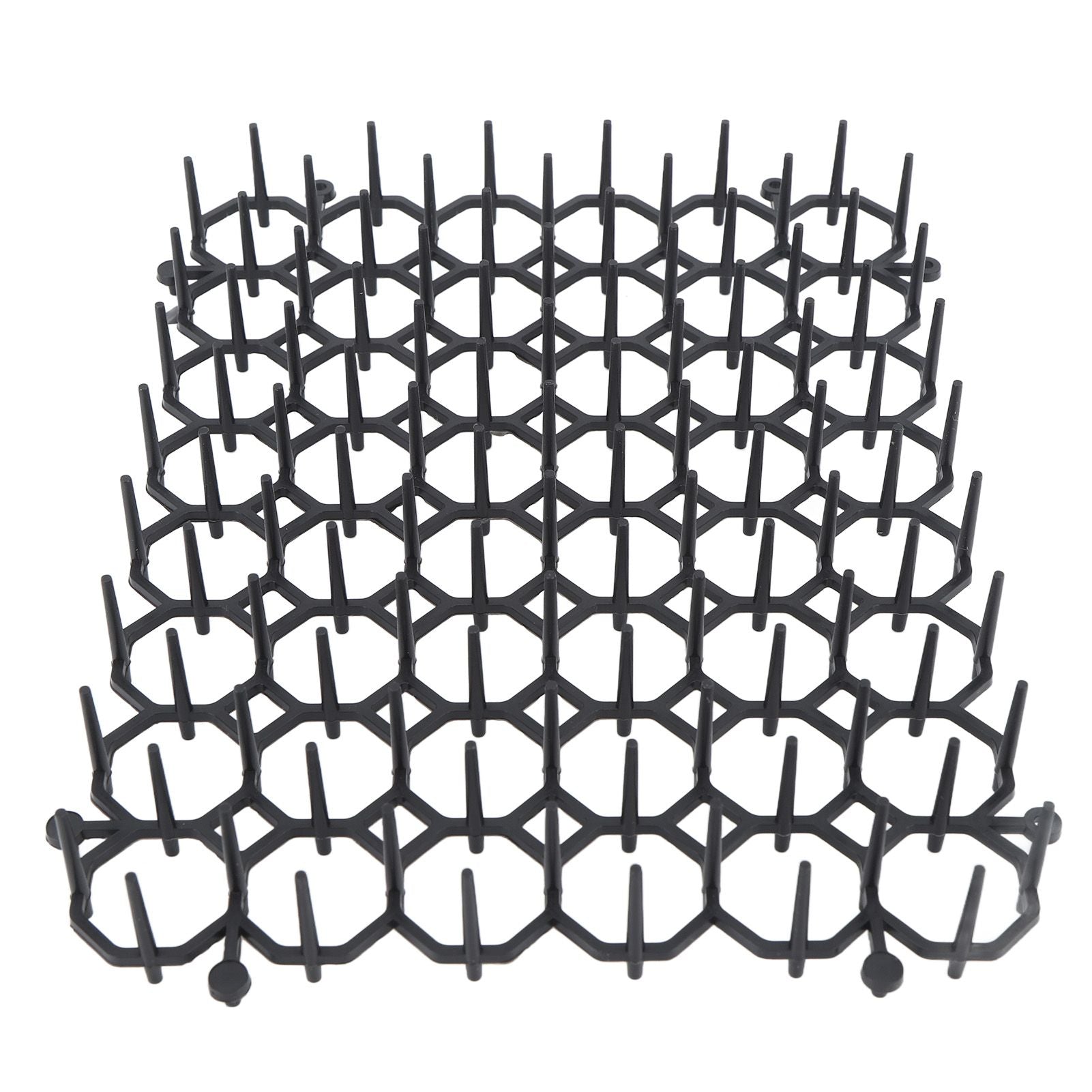 12Pcs Cat Deterrent Mat Anti Cat Dog Network Indoor Outdoor Repellent Training Plastic Spike Mat for Keeping Away Cats Dogs Protecting Plants - view 4