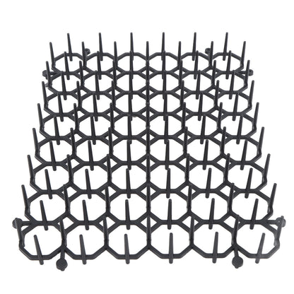 12Pcs Cat Deterrent Mat Anti Cat Dog Network Indoor Outdoor Repellent Training Plastic Spike Mat for Keeping Away Cats Dogs Protecting Plants - view 4