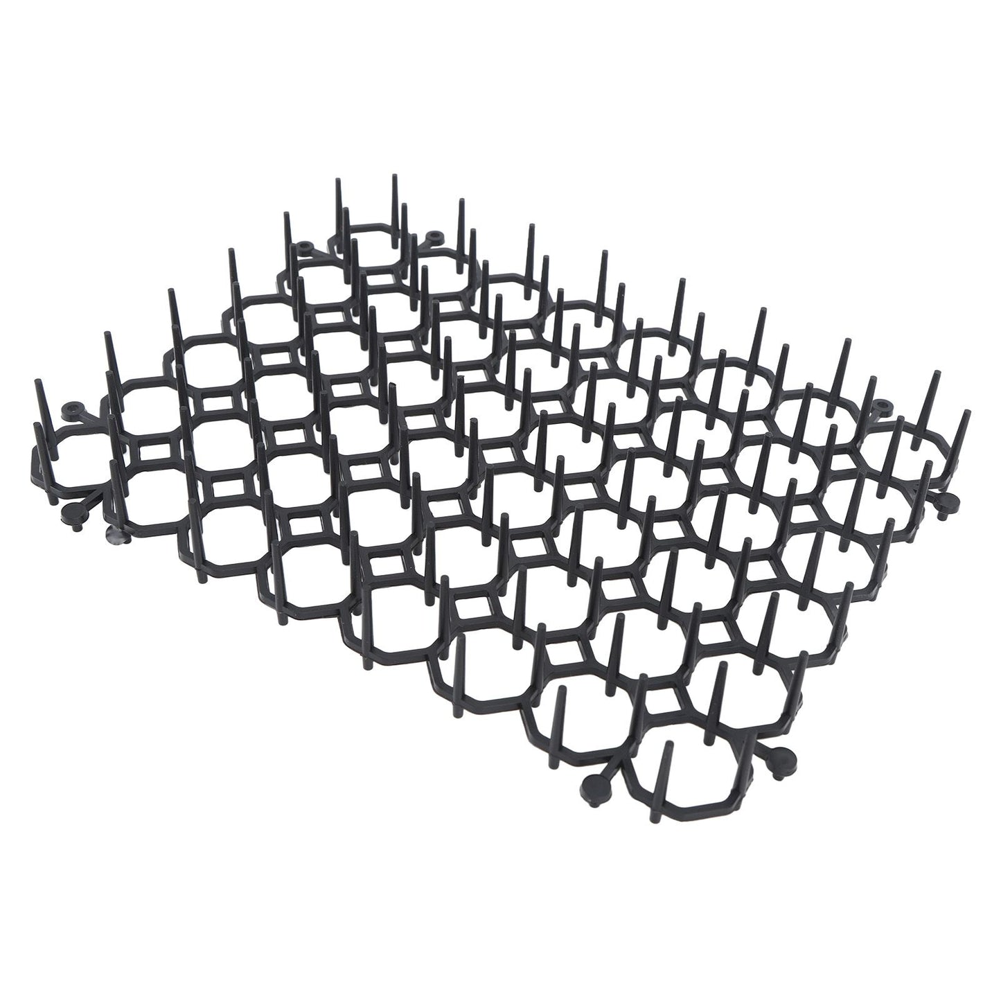 12Pcs Cat Deterrent Mat Anti Cat Dog Network Indoor Outdoor Repellent Training Plastic Spike Mat for Keeping Away Cats Dogs Protecting Plants - view 5