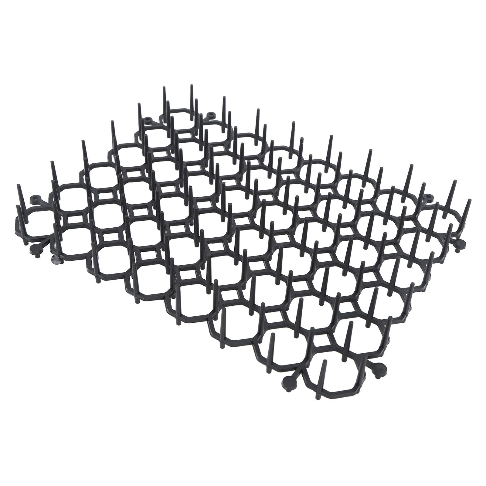 12Pcs Cat Deterrent Mat Anti Cat Dog Network Indoor Outdoor Repellent Training Plastic Spike Mat for Keeping Away Cats Dogs Protecting Plants - view 5