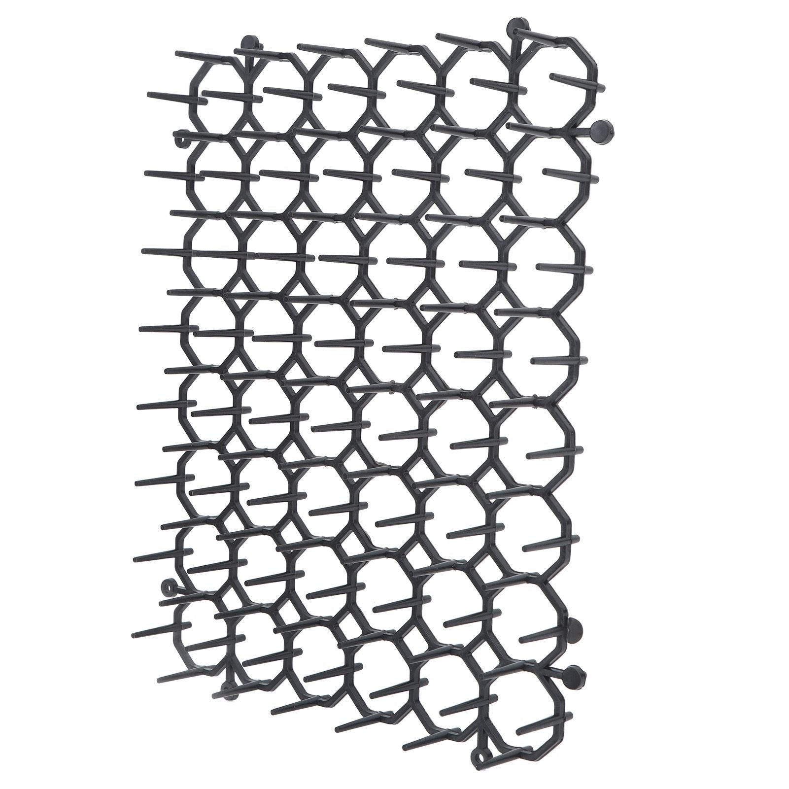 12Pcs Cat Deterrent Mat Anti Cat Dog Network Indoor Outdoor Repellent Training Plastic Spike Mat for Keeping Away Cats Dogs Protecting Plants - view 7