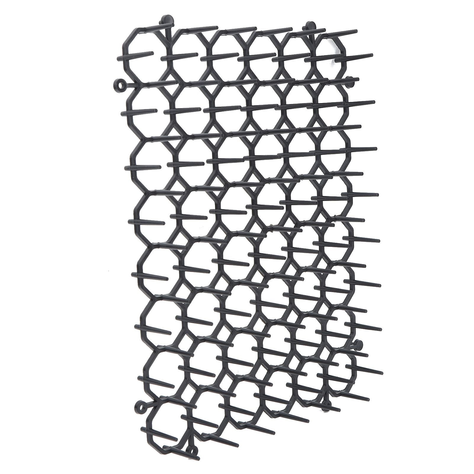 12Pcs Cat Deterrent Mat Anti Cat Dog Network Indoor Outdoor Repellent Training Plastic Spike Mat for Keeping Away Cats Dogs Protecting Plants - view 8