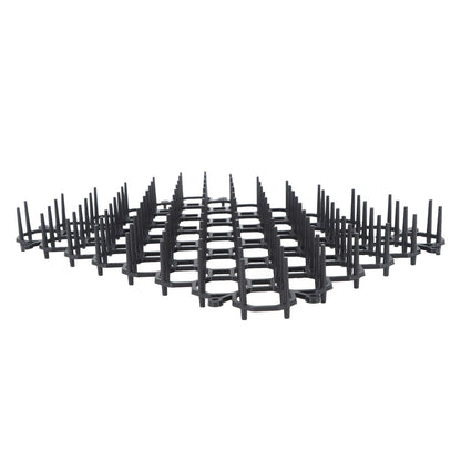 12Pcs Cat Deterrent Mat Anti Cat Dog Network Indoor Outdoor Repellent Training Plastic Spike Mat for Keeping Away Cats Dogs Protecting Plants - view 10