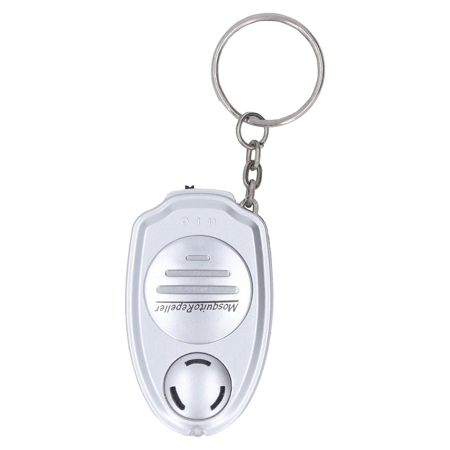 Ultrasonic Mosquito Repeller Mini Safe Radiation Noise Free Silver Electronic Insect Repeller with Keyring - view 2