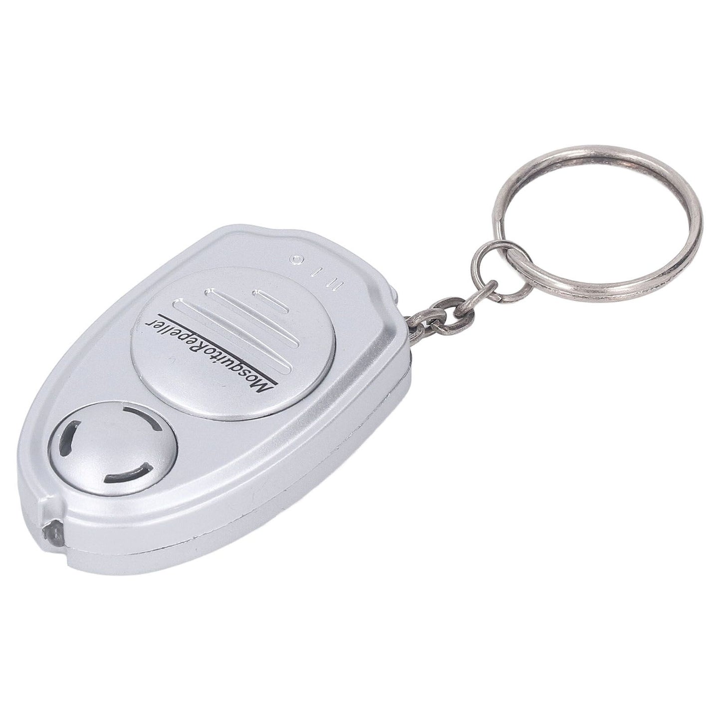 Ultrasonic Mosquito Repeller Mini Safe Radiation Noise Free Silver Electronic Insect Repeller with Keyring - view 3