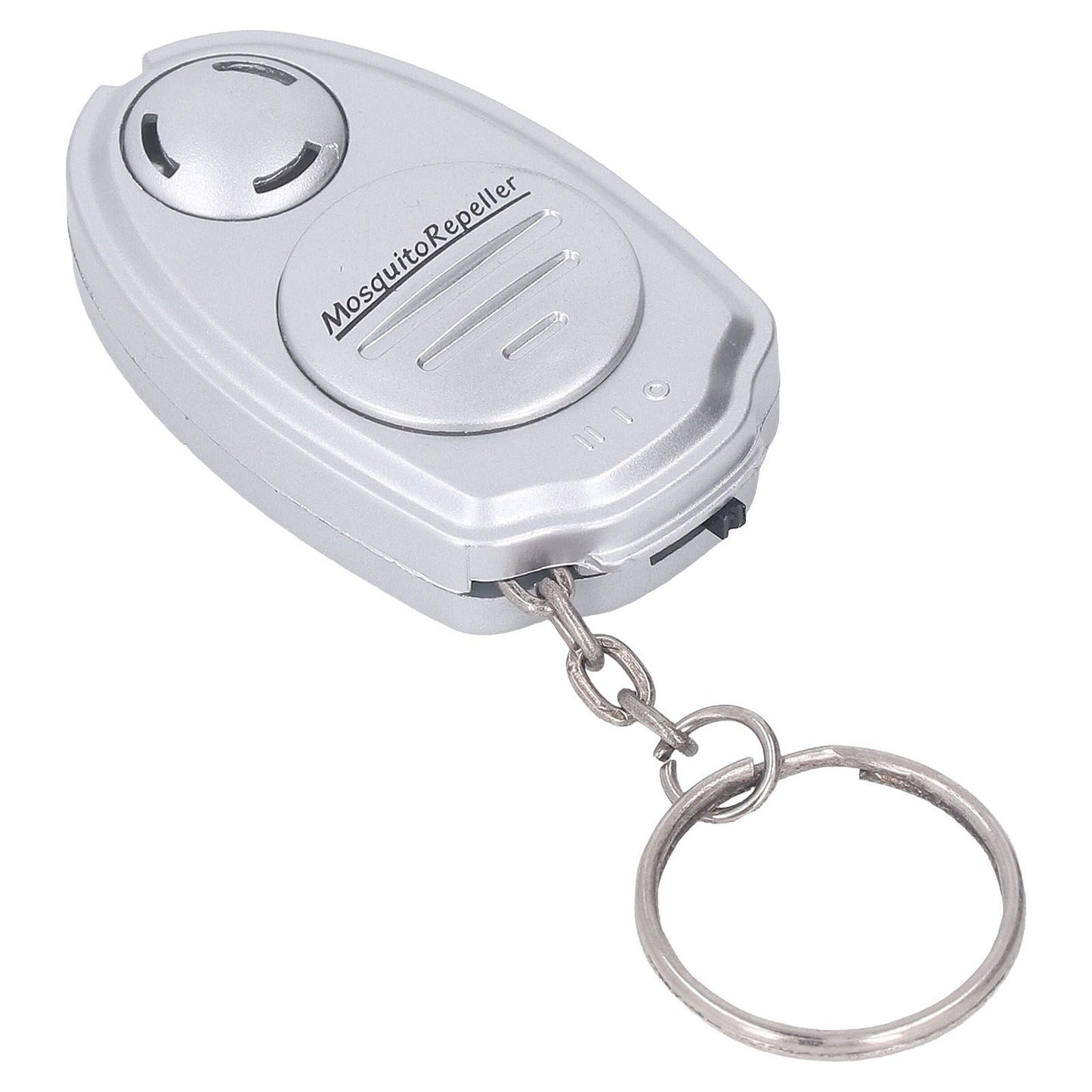 Ultrasonic Mosquito Repeller Mini Safe Radiation Noise Free Silver Electronic Insect Repeller with Keyring - view 5
