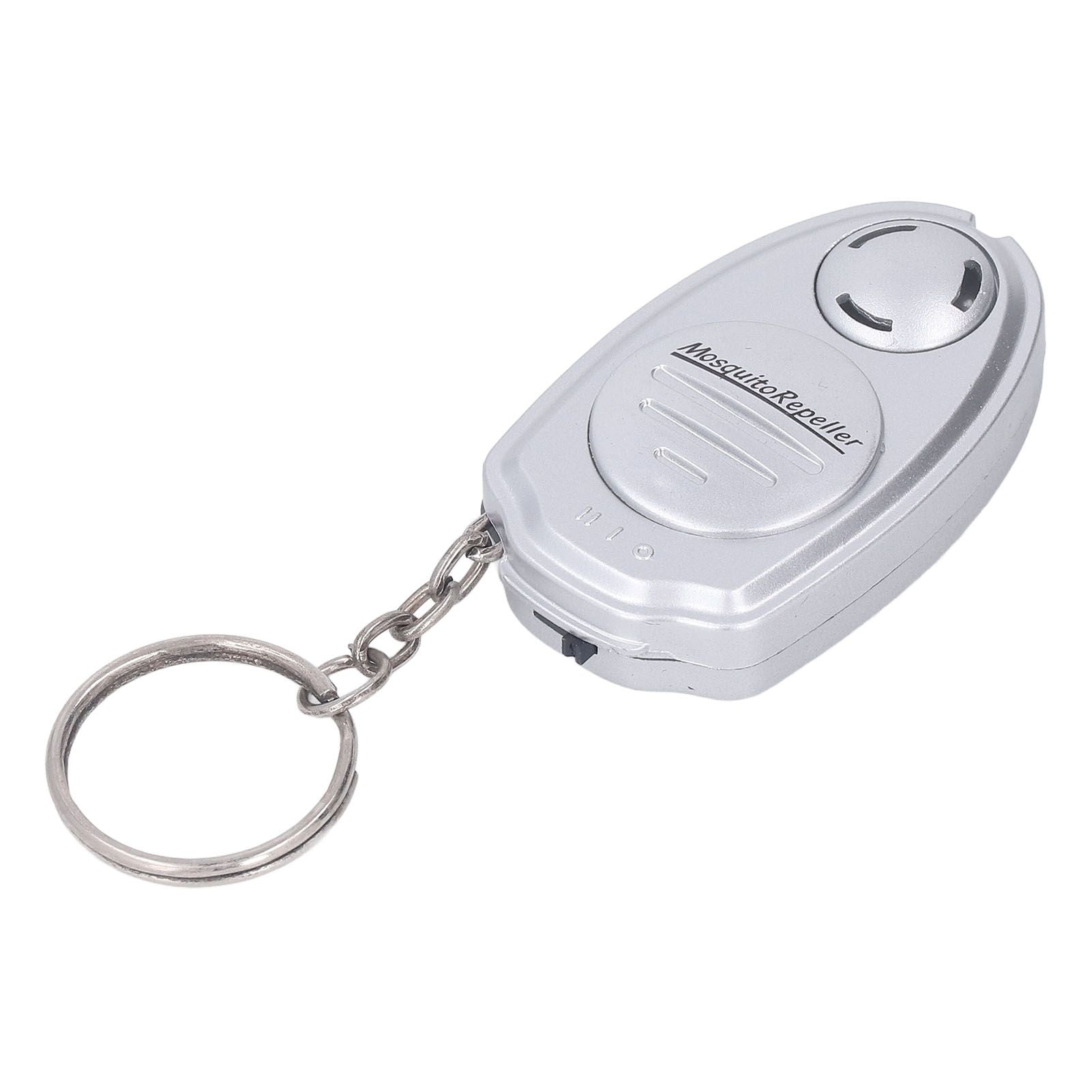 Ultrasonic Mosquito Repeller Mini Safe Radiation Noise Free Silver Electronic Insect Repeller with Keyring - view 6