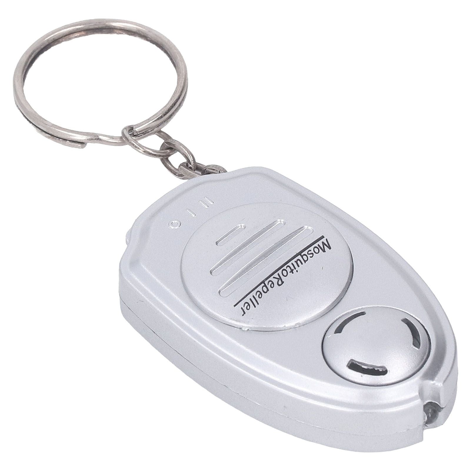Ultrasonic Mosquito Repeller Mini Safe Radiation Noise Free Silver Electronic Insect Repeller with Keyring - view 8