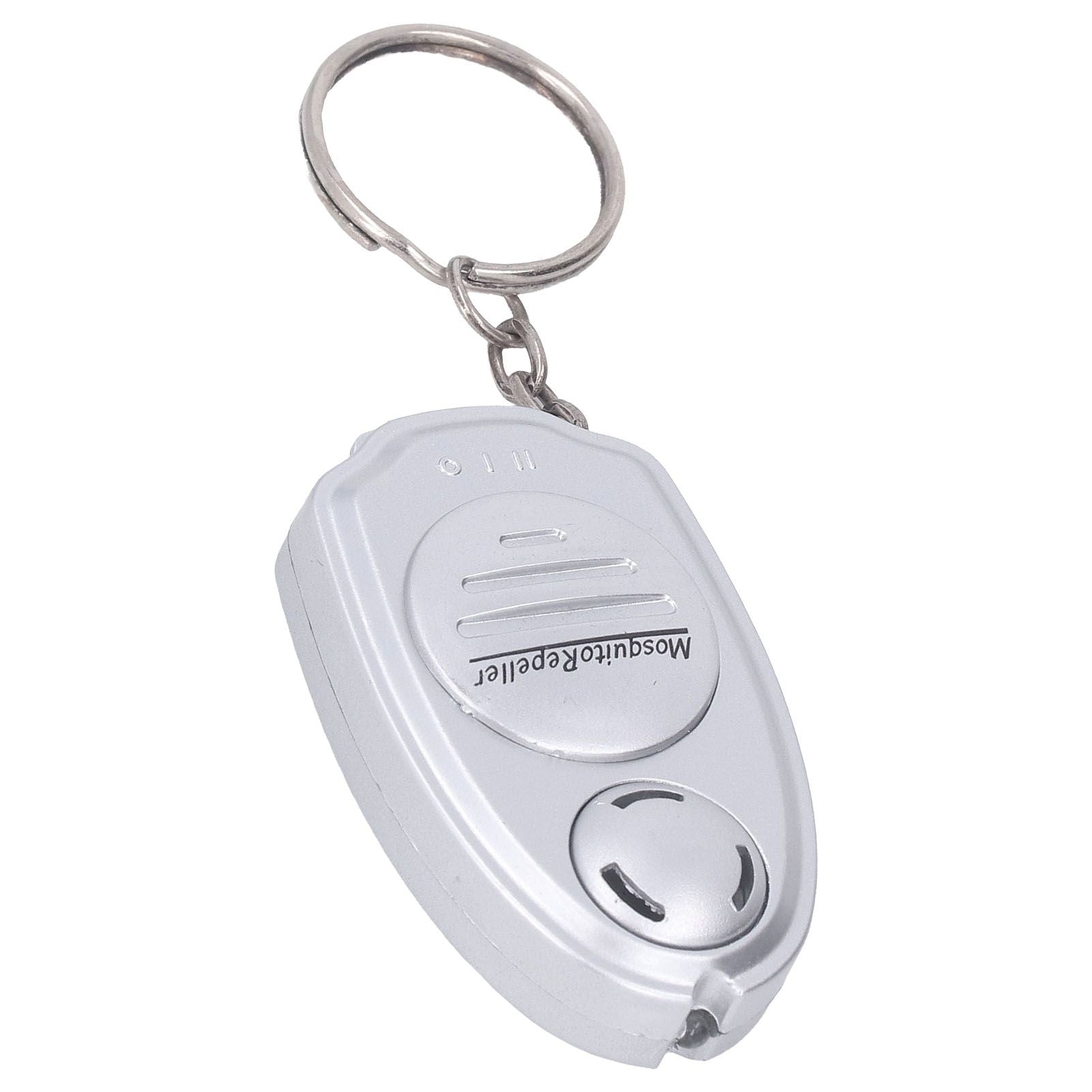 Ultrasonic Mosquito Repeller Mini Safe Radiation Noise Free Silver Electronic Insect Repeller with Keyring - view 9