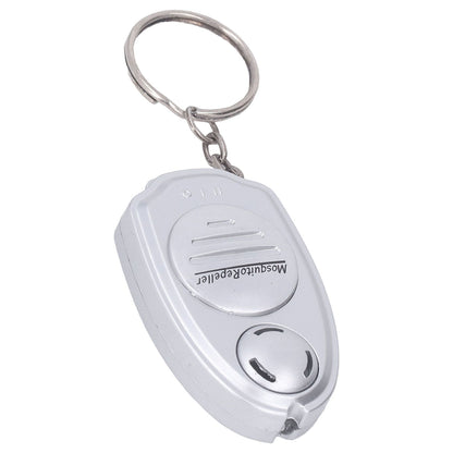 Ultrasonic Mosquito Repeller Mini Safe Radiation Noise Free Silver Electronic Insect Repeller with Keyring - view 9