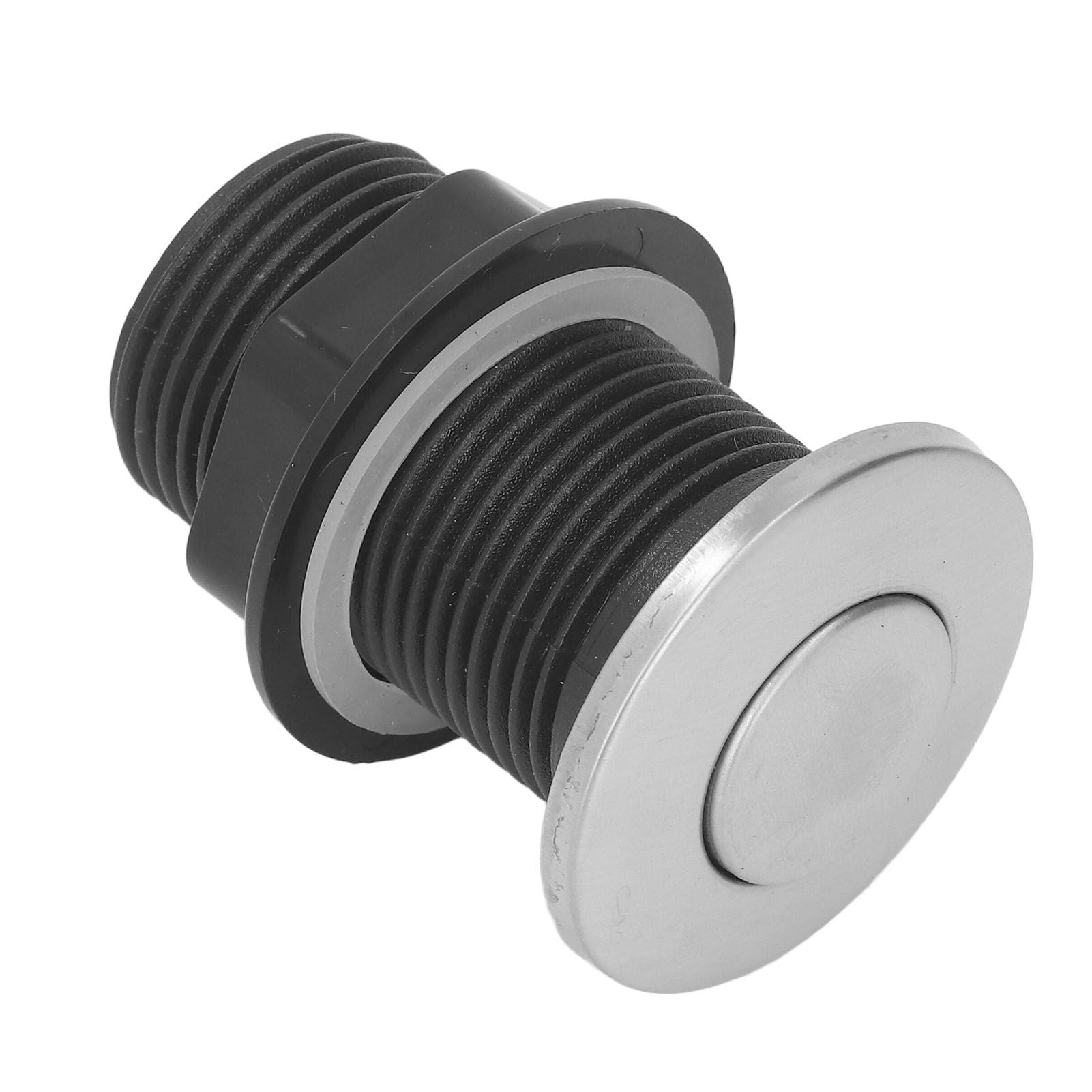 Garbage Disposal Sinktop Air Switch Kit Stainless Steel Sink Top Air Switch Push Button with 1.5m Hose for Kitchen Food Waste Disposal Electric Water Heater - view 7