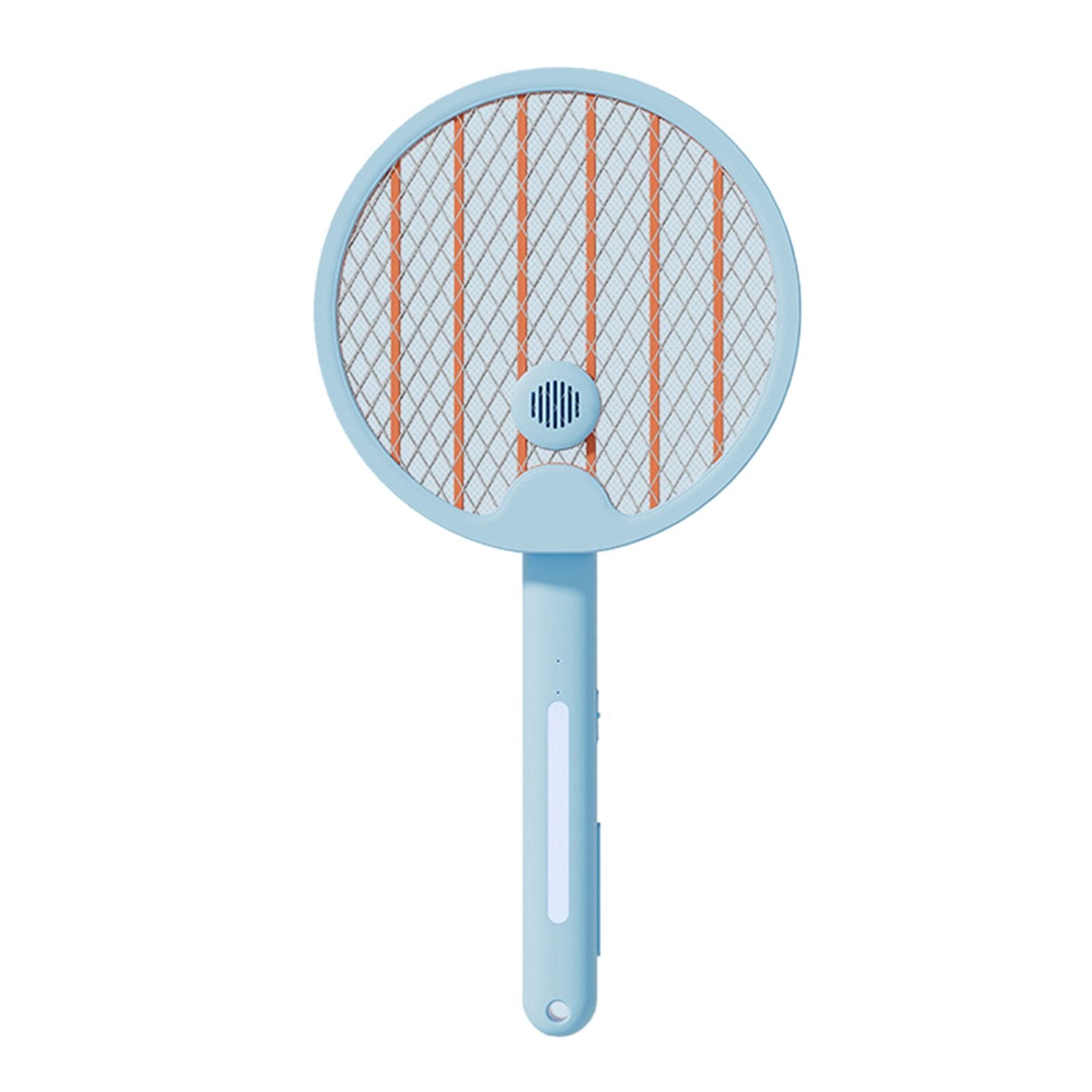 Electric Fly Swatter Racket 4 in 1 Automatic Portable Handheld Electric Fly Racket Bedroom Backyard Patio Camping Sky Blue