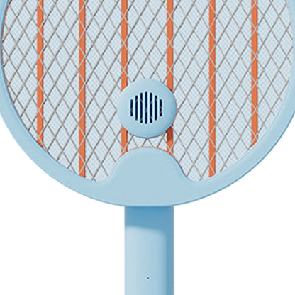 Electric Fly Swatter Racket 4 in 1 Automatic Portable Handheld Electric Fly Racket Bedroom Backyard Patio Camping Sky Blue - view 8