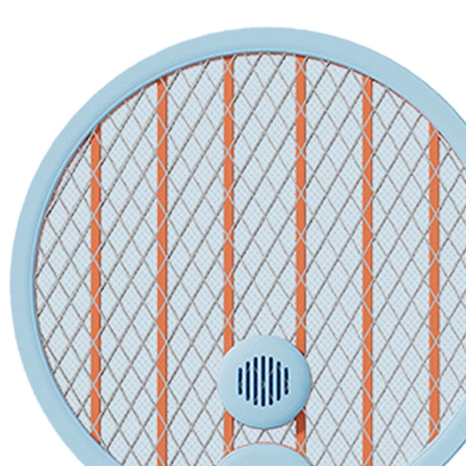 Electric Fly Swatter Racket 4 in 1 Automatic Portable Handheld Electric Fly Racket Bedroom Backyard Patio Camping Sky Blue - view 9
