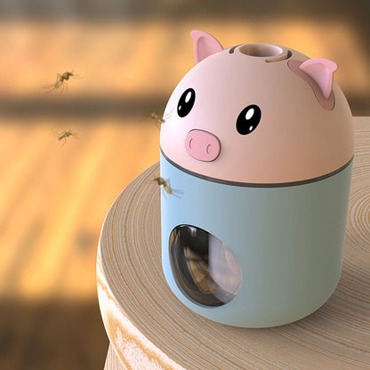 Bug Repellent Night Light Safe Mild Portable Cartoon Bug Repeller Lamp for Home Outdoor Travel Pig Type - view 6