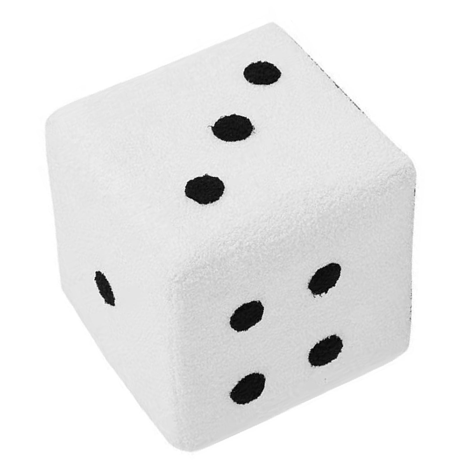 Foot Stool Soft Comfortable Simple Warm Sturdy Base Cube Stool for Home Living Room Bedroom White 20x20x20cm - view 10