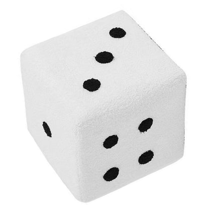 Foot Stool Soft Comfortable Simple Warm Sturdy Base Cube Stool for Home Living Room Bedroom White 20x20x20cm - view 10