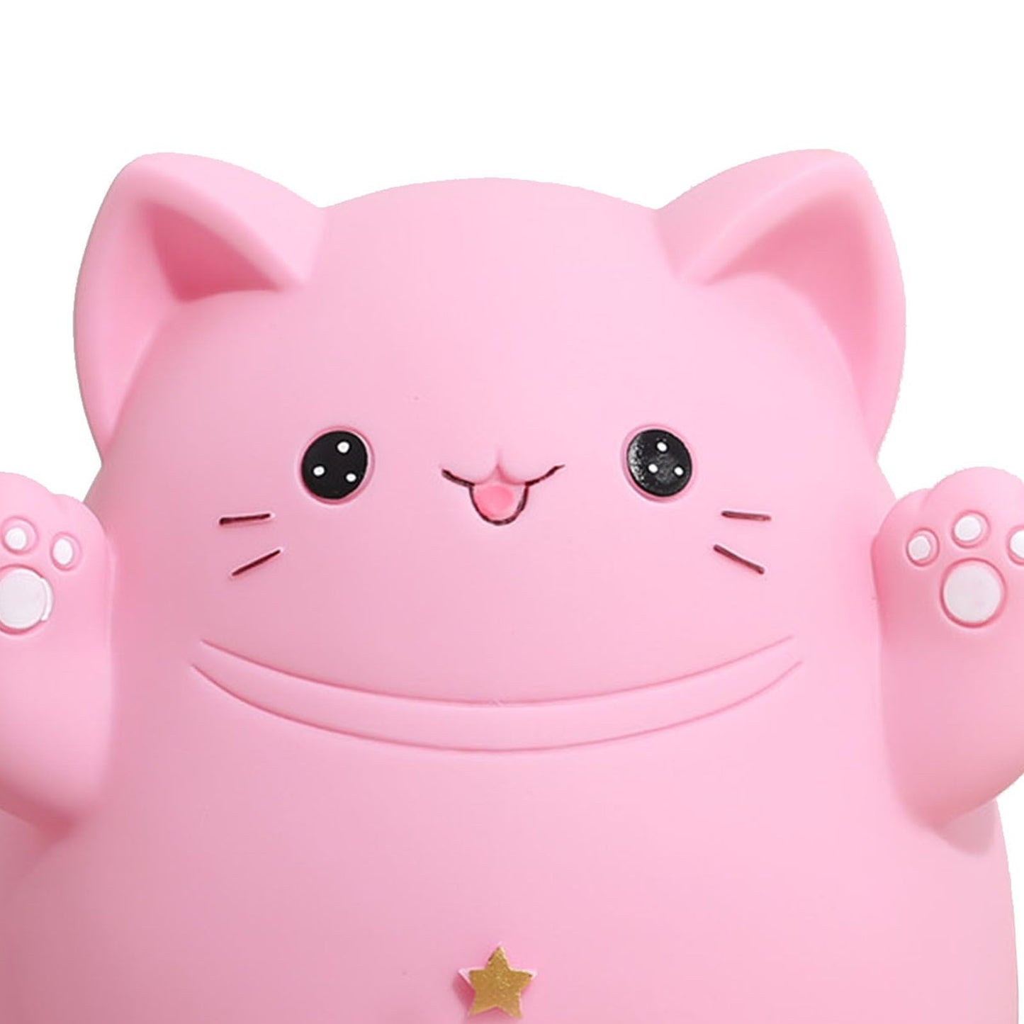 Cartoon Cat Piggy Bank Saving Bank Cartoon Cat Shaped Money Box Coins Storage Box Home Decor Ornament Children Toys Gifts Pink S 13x11x15cm - view 7