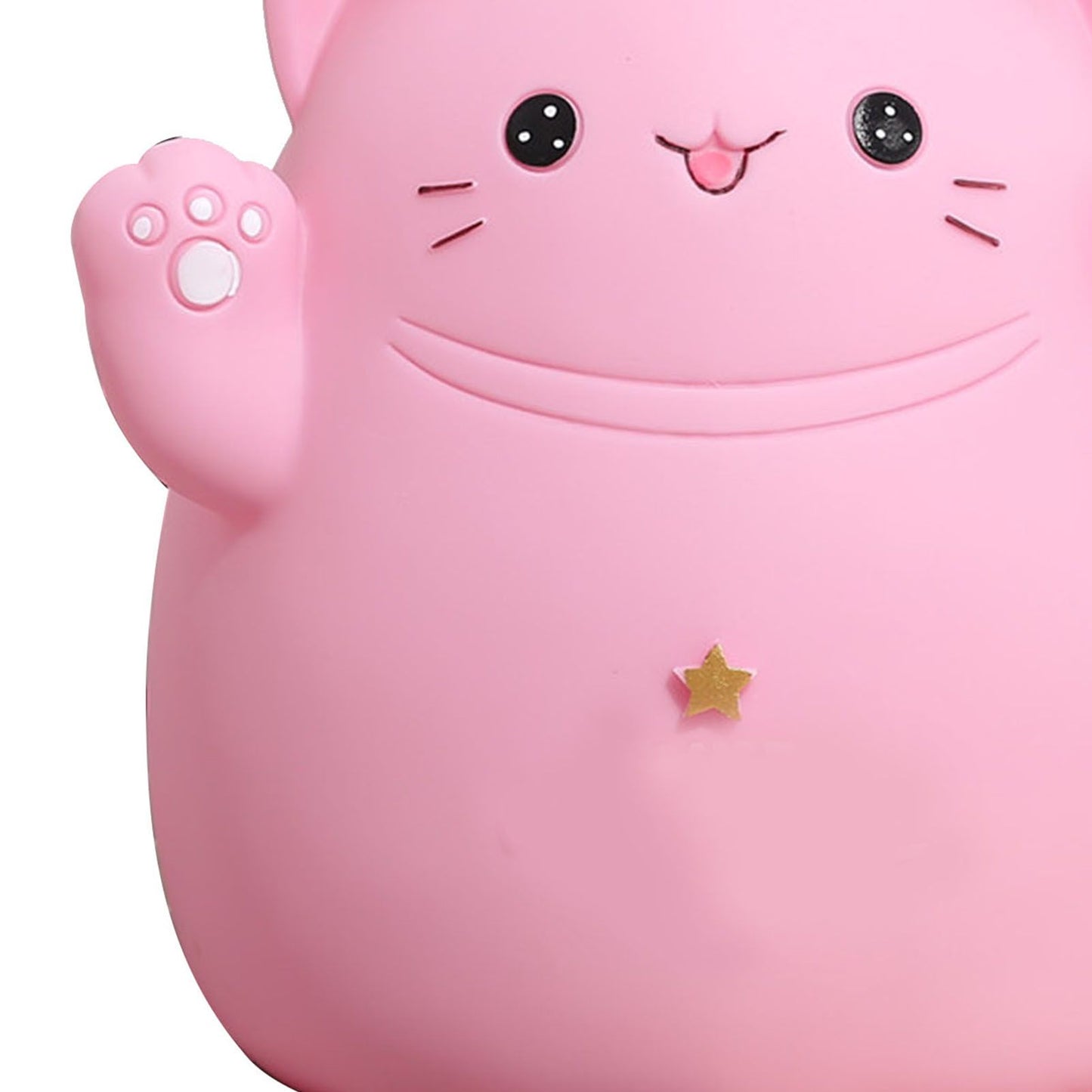 Cartoon Cat Piggy Bank Saving Bank Cartoon Cat Shaped Money Box Coins Storage Box Home Decor Ornament Children Toys Gifts Pink S 13x11x15cm - view 9