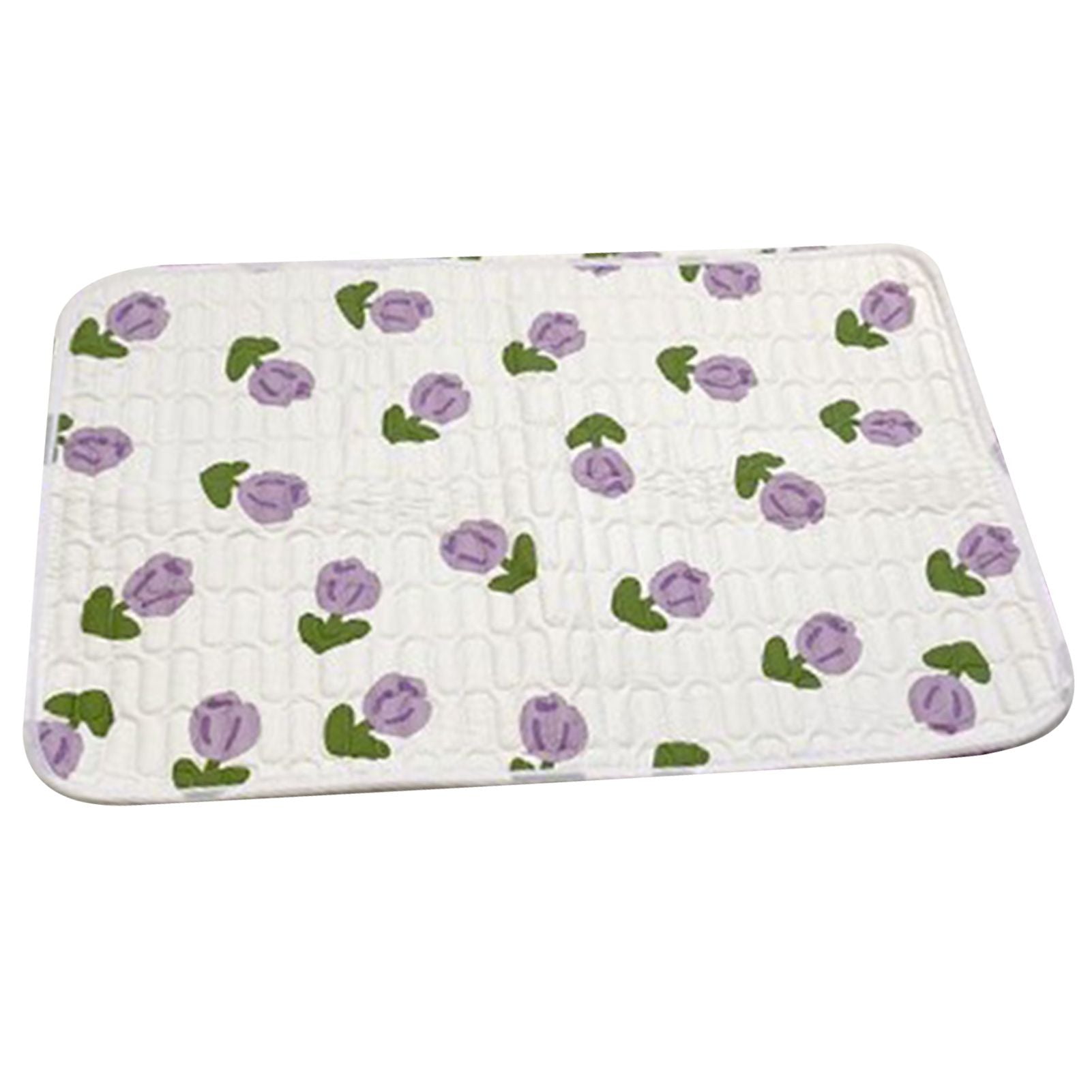 Urine Mattress 2 Sided Protector Pad Cover Leak Proof Non Slip Washable Waterproof Purified Cotton Tulip M - view 3
