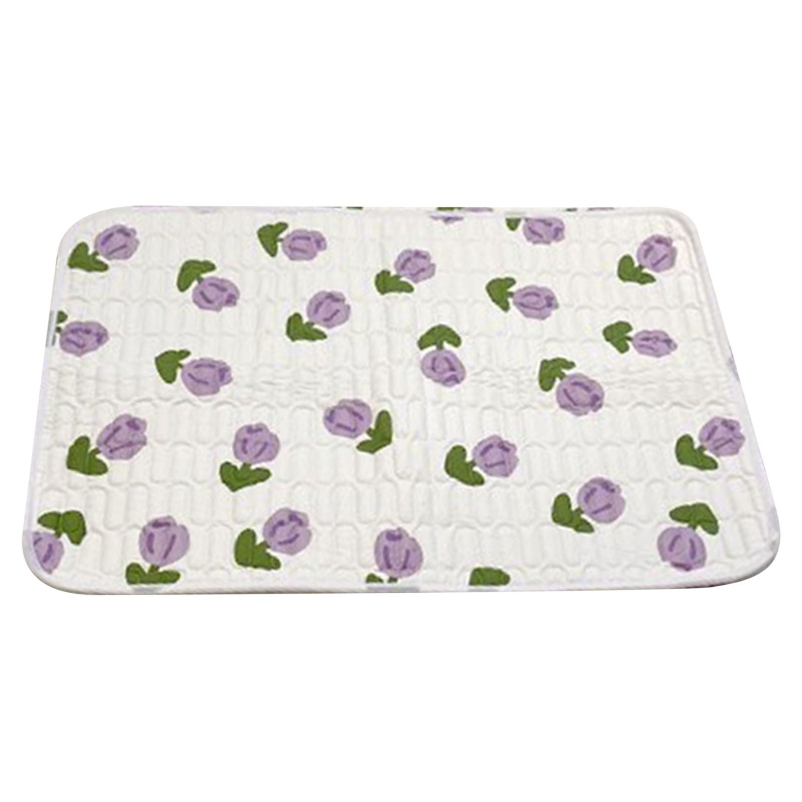 Urine Mattress 2 Sided Protector Pad Cover Leak Proof Non Slip Washable Waterproof Purified Cotton Tulip M - view 4
