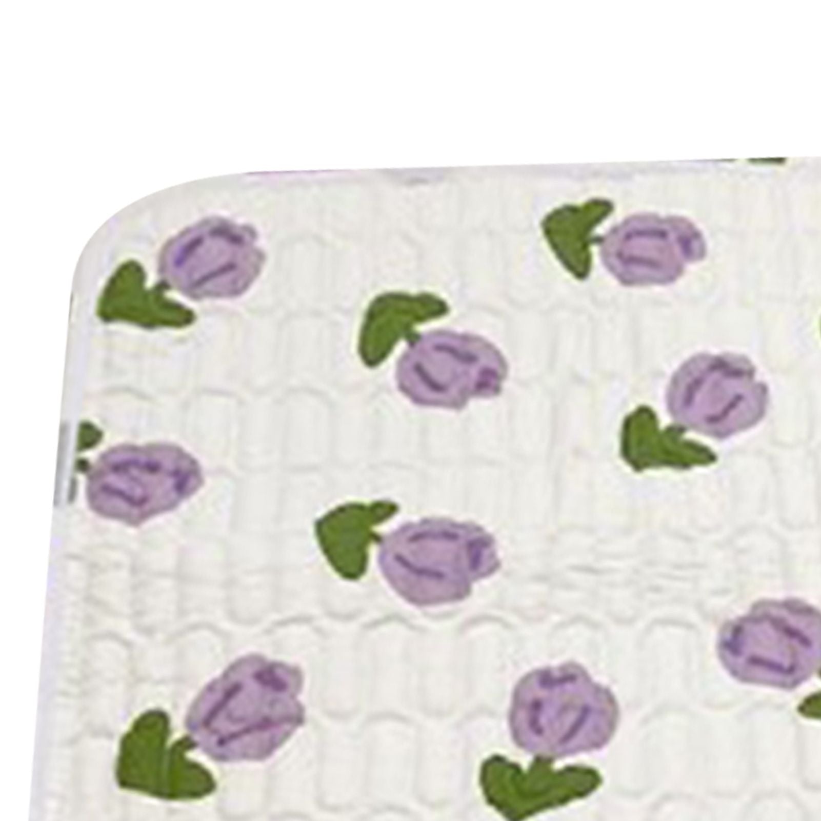 Urine Mattress 2 Sided Protector Pad Cover Leak Proof Non Slip Washable Waterproof Purified Cotton Tulip M - view 9