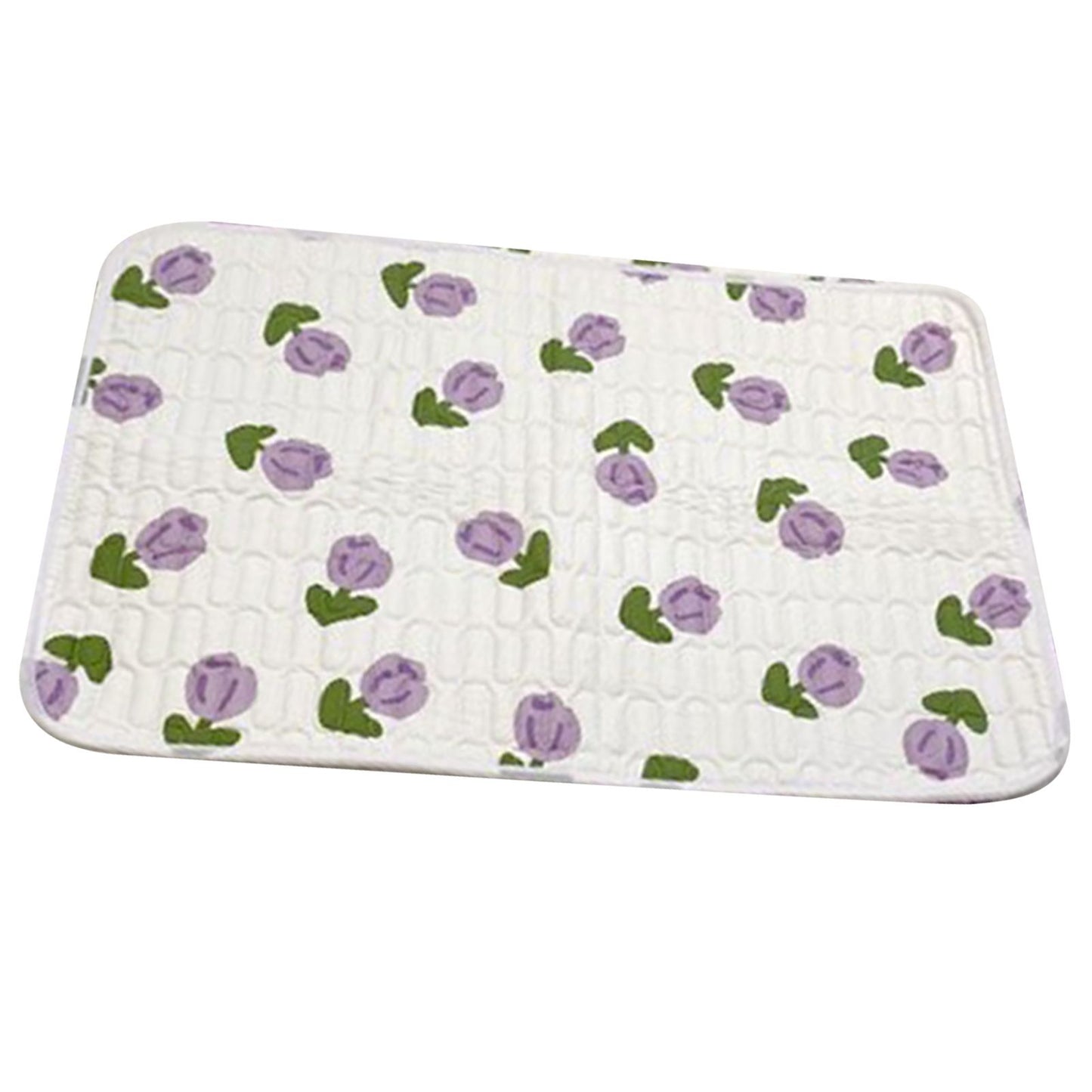 Urine Mattress 2 Sided Protector Pad Cover Leak Proof Non Slip Washable Waterproof Purified Cotton Tulip M - view 10