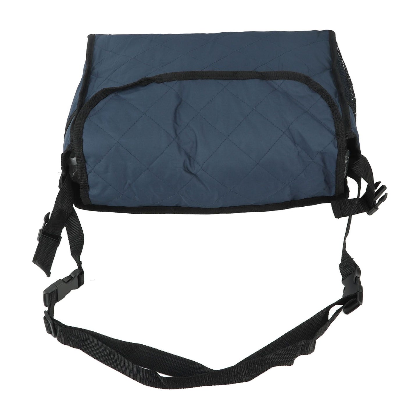 Wheelchair Bag Large Capacity Foldable One Shoulder Storage Hanging Bag for Walkers Rollators Navy Blue - view 9