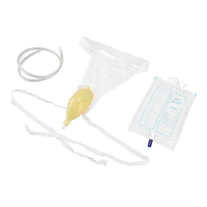 Urine Collector Bag 1000ml Reusable Skin Friendly Silicone Urine Drainage Bag for Elderly - view 3