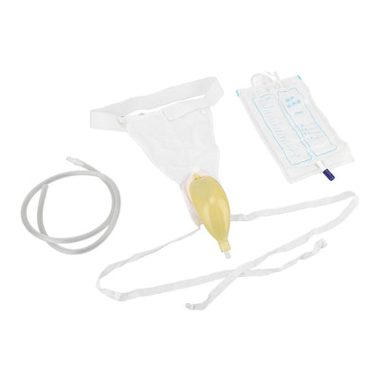 Urine Collector Bag 1000ml Reusable Skin Friendly Silicone Urine Drainage Bag for Elderly - view 4