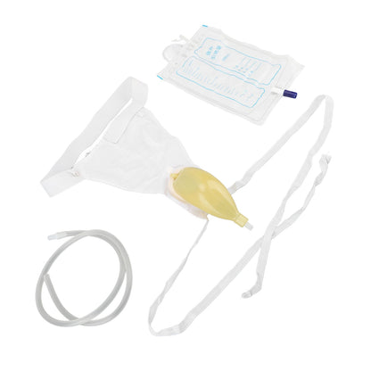 Urine Collector Bag 1000ml Reusable Skin Friendly Silicone Urine Drainage Bag for Elderly - view 5