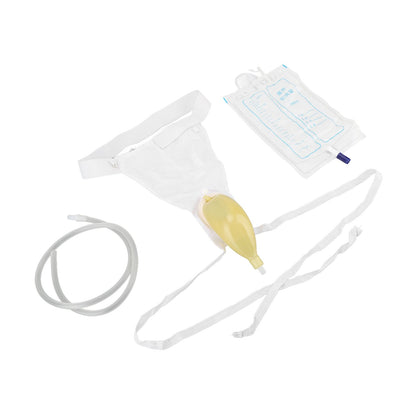 Urine Collector Bag 1000ml Reusable Skin Friendly Silicone Urine Drainage Bag for Elderly - view 6