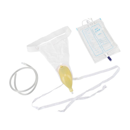 Urine Collector Bag 1000ml Reusable Skin Friendly Silicone Urine Drainage Bag for Elderly - view 7
