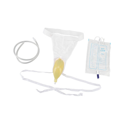 Urine Collector Bag 1000ml Reusable Skin Friendly Silicone Urine Drainage Bag for Elderly - view 9