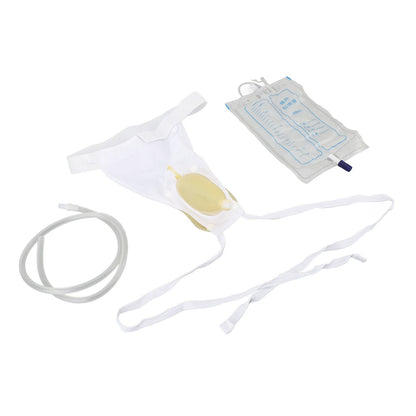 Silicone Urine Collector Reusable Portable Urinary Catheter Bag Collection Urinal Bagfor Man Woman Elderly - view 2
